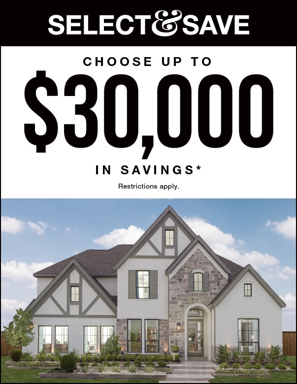 Perry Homes DFW Select and Save Savings Event 2024